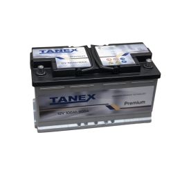 AKUMULATOR 12V 100 Ah 900A  TANEX PREMIUM